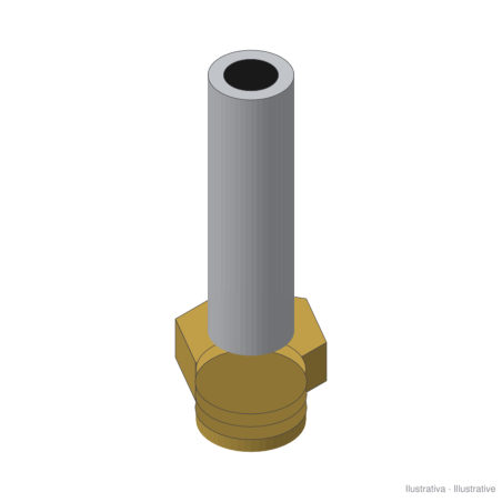Core guide for Aircomp solenoid pilot (ref. 1000493109)