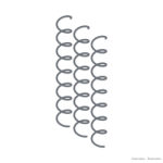 Kit molle Hydronit SPDC151W29A per spazzole di motori DC Ø151