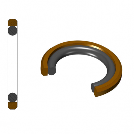 JOINT DE PISTON EN PTFE EGR