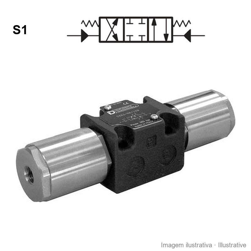 Válvula direccional de mando hidráulico Duplomatic DSC3 (NG6) S1