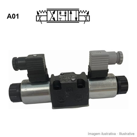 Duplomatic DSE2 proportional directional valve NG4 (CETOP 2), scheme A01