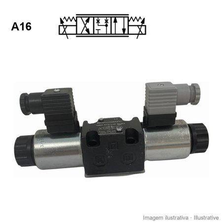 Duplomatic DSE3 proportional directional valve NG6 (CETOP 3), scheme A16