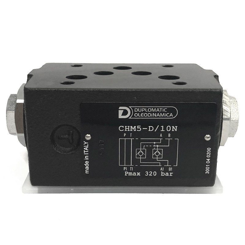 Duplomatic CHM5-D NG10 (CETOP 5) modular double pilot-operated check valve
