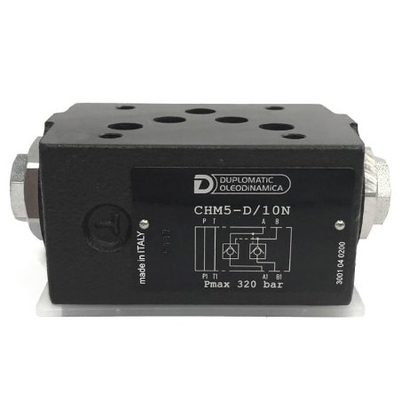 Clapet piloté double modulaire NG10 (CETOP 5) Duplomatic CHM5-D