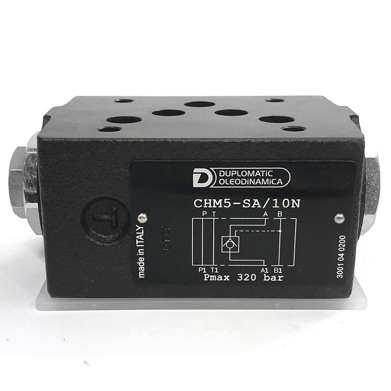 Retenção pilotada modular NG10 (CETOP 5) Duplomatic CHM5-SA, na linha A