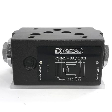 Retenção pilotada modular NG10 (CETOP 5) Duplomatic CHM5-SA, na linha A