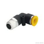 Raccord instantané coudé 90° mâle