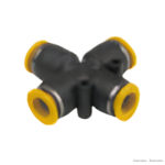 Push-in cross fitting