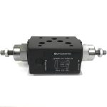 Limiteur de débit double modulaire Duplomatic QTM5-D/10, NG10 (CETOP 5), à la sortie