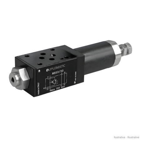 Duplomatic MSD5/50 modular sequence valve NG6 (CETOP 3), 50-280 bar