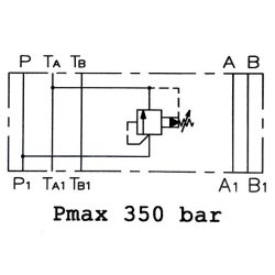Limitadora modular NG10 (CETOP 5) Duplomatic PRM5-PT