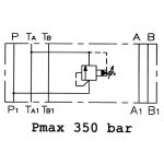 Limitadora modular NG10 (CETOP 5) Duplomatic PRM5-PT