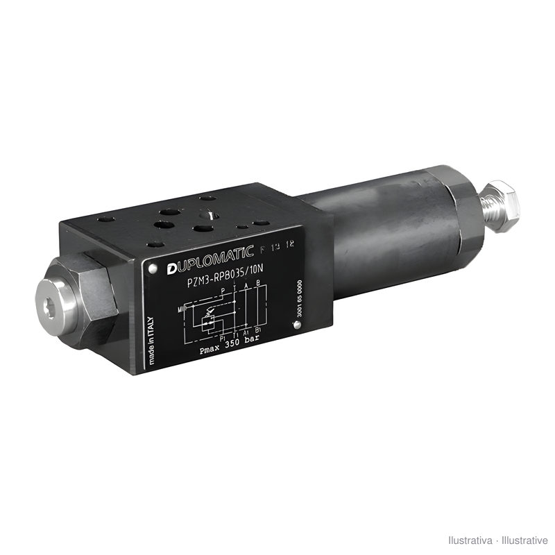Válvula reductora de presión modular Duplomatic PZM3, NG6