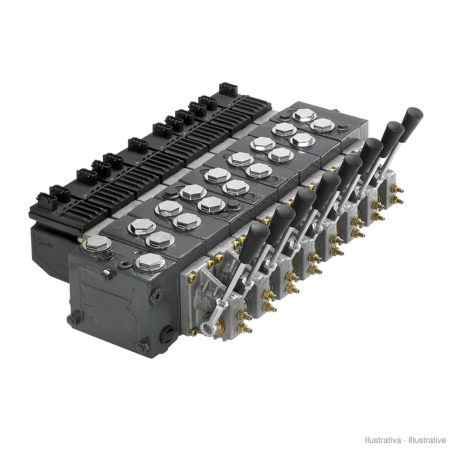 Componentes para Danfoss PVG32 (entradas, tampas, comandos)