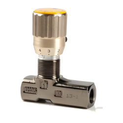 Limiteur de débit fin unidirectionnel Tognella FT 1237/5 - 1/8"