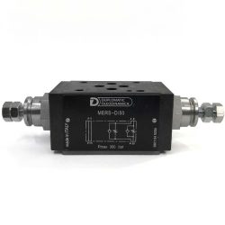 Strozzatore doppio modulare Duplomatic MERS-D, NG6 (CETOP 3), meter-out