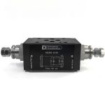 Duplomatic MERS-D double modular flow restrictor, NG6 (CETOP 3), meter-out