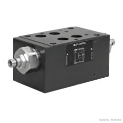 Regulador de caudal modular a la salida Duplomatic QTM7-SA/20N/S, NG16 (CETOP 7)