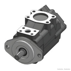 Bomba de paletas doble / triple Vickers / TDZ VQ y V20 y series T6 / T7