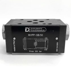 Duplomatic MVPP-SB NG6 (CETOP 3) modular pilot-operated check valve, line B