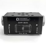 Entsperrbares Zwischenplatten-Rückschlagventil NG6 (CETOP 3) Duplomatic MVPP-SB, in Leitung B