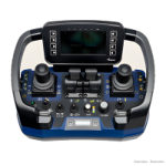 Scanreco TR02/G2B radio remote control, 5 levers