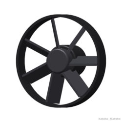 Ventola per radiatore aria/olio