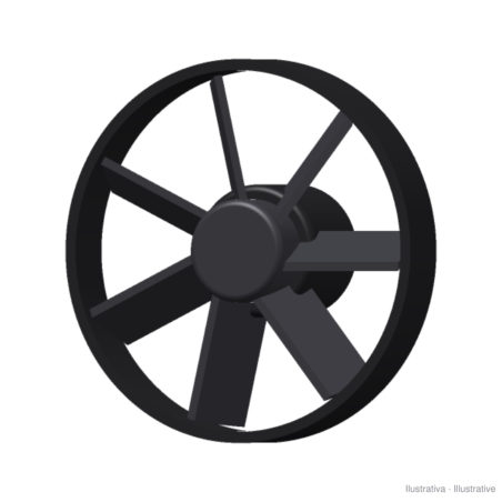 Ventola per radiatore aria/olio