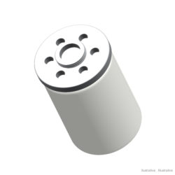 Spin-on replacement filter cartridge for the E60403020 block