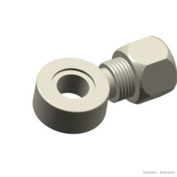 Banjo Marchesini ODO con tuerca y anillo 1/2" x 15L (R1300)