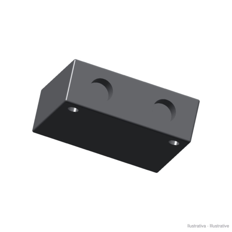 Base NG6 1/2" Eurofluid ES3B12Z preparada para limitadora