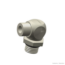 Adjustable WEE BSP elbow
