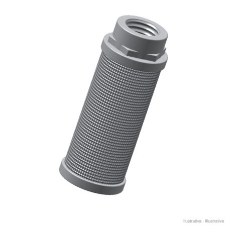 Filtro di aspirazione 1/2" Ø42x100 125 µm