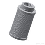Filtro de aspiração 1.1/4" Ø85x140 125 µm