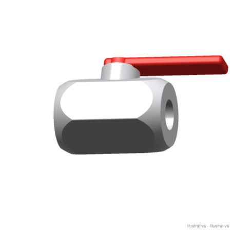 Aircomp manual ball shut-off valve G1/4 (ref. 2102123002)