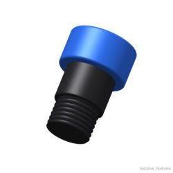 Giunzione a compressione per tubo PE Ø20 mm x filettatura maschio 1/2"