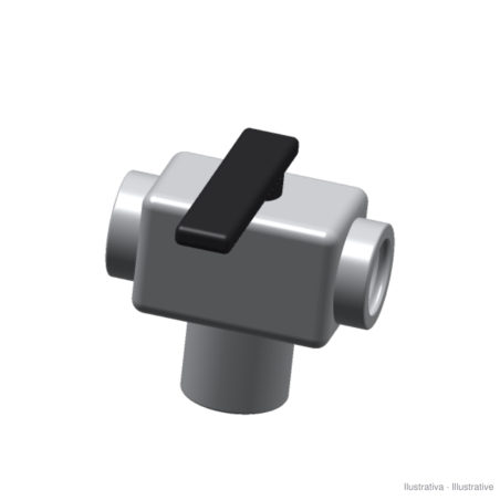 Marchesini 3-way diverter valve, high pressure (500 bar)