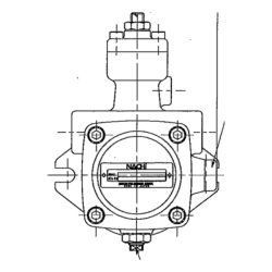 Pompe à palettes Nachi VDS-0B-1A4-E6234A, 8 cm³/tr, 65-105 bar