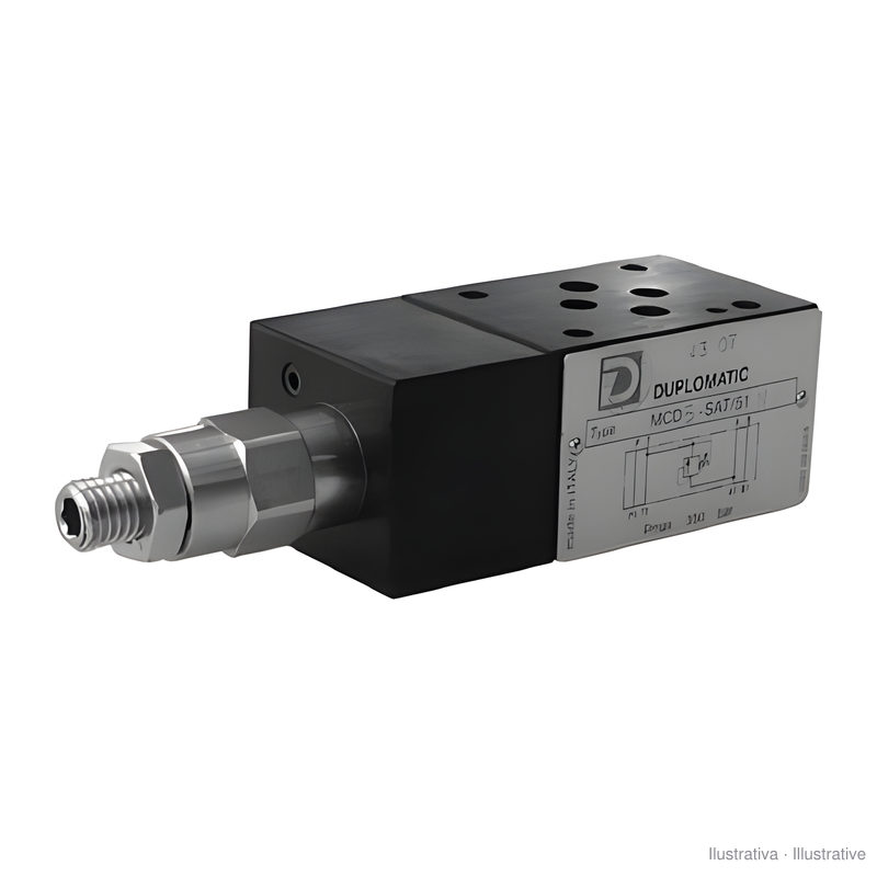 Limiteur modulaire NG6 (CETOP 3) Duplomatic MCD4-SP/51, P-T