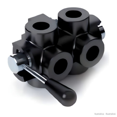 Marchesini DF6 3/8" 6-way diverter (V0920)