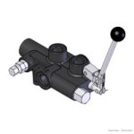 Badestnost log splitter valve
