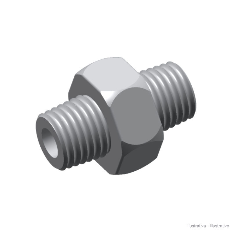 Mamelon mâle-mâle 1/8" NPT