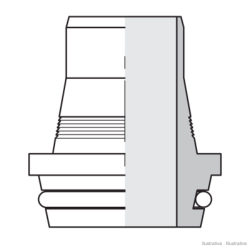 BV-10 formed tube connection for S series tube