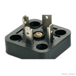 Embase de connexion électrique pour bobine