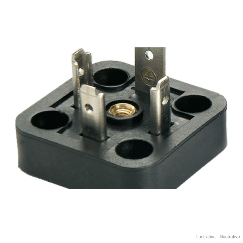 Embase de connexion électrique pour bobine