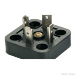 Embase de connexion électrique pour bobine