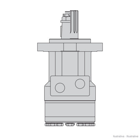 Moteur orbital M+S RL-80-C