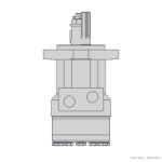 Moteur orbital M+S RL-80-C