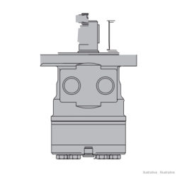 Orbitalmotor M+S Hydraulic HR100CP2UP/E