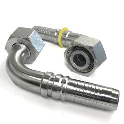 Überwurf metrisch 90° Interlock